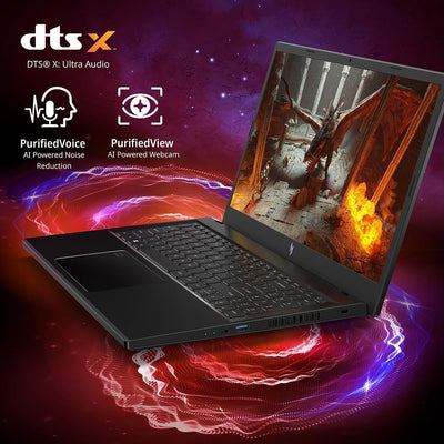 Nitro V Gaming Laptop | Intel Core I7-13620H Processor | NVIDIA Geforce RTX 4050 Laptop GPU | 15.6" FHD IPS 144Hz Display | 16GB DDR5 | 512GB Gen 4 SSD | Wifi 6 | Backlit KB | ANV15-51-73B9