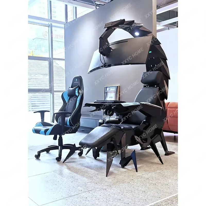 Super Deluxe Racing Gaming Chair Executive Office Adjustable Iw-Sk Cluvens Brand Scorpion Zero Gravity Chair