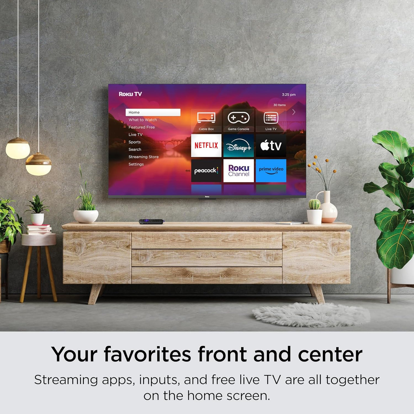 Smart TV – 55-Inch Select Series 4K HDR tv with  Enhanced Voice Remote, Brilliant 4K Picture, Automatic Brightness, & Seamless Streaming – Live Local News, Sports, Family Entertainment