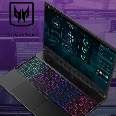 Predator Helios Neo 16 Gaming Laptop | Intel Core I7-13650Hx | NVIDIA Geforce RTX 4060 | 16" WUXGA 1920 X 1200 165Hz G-SYNC Display | 16GB DDR5 | 512GB Gen 4 SSD | Killer Wi-Fi 6E | PHN16-71-76H5