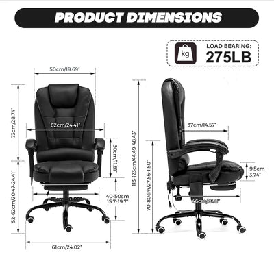 7 Point Massage Gaming Chair