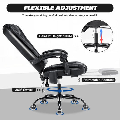 7 Point Massage Gaming Chair