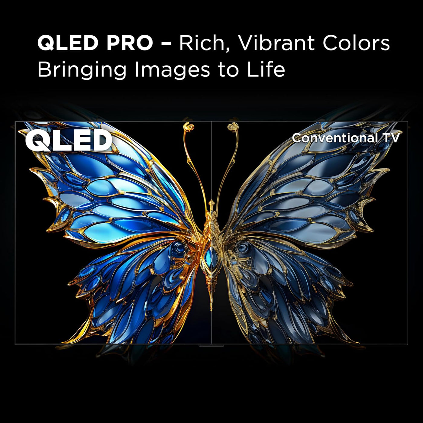 65-Inch Q65 QLED 4K UHD Smart TV with Google TV (65Q651G, 2024 Model) Dolby Vision, Dolby Atmos, HDR Pro+, Game Accelerator Enhanced Gaming, Voice Remote, Works with Alexa, Streaming Television