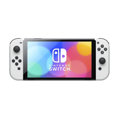 Switch (OLED Model) with White Joy-Con