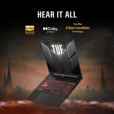 TUF Gaming A16 (2024) Gaming Laptop, 16” QHD+ 165Hz 16:10 Display, AMD Ryzen™ 9 7940HX, NVIDIA® Geforce RTX™ 4070, 16GB DDR5, 1TB Pcie Gen4 SSD, Wi-Fi 6, Windows 11, FA607PI-AS94