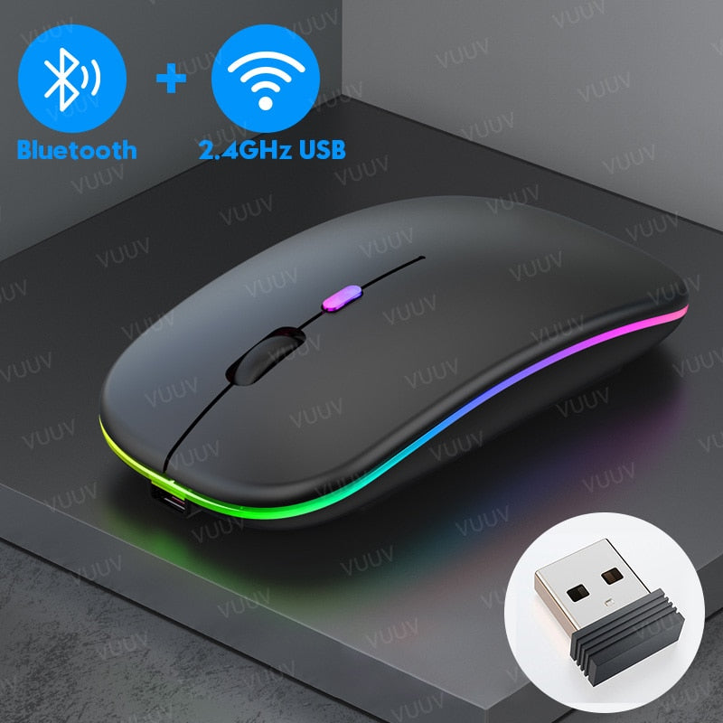 Wireless RGB Bluetooth Mouse