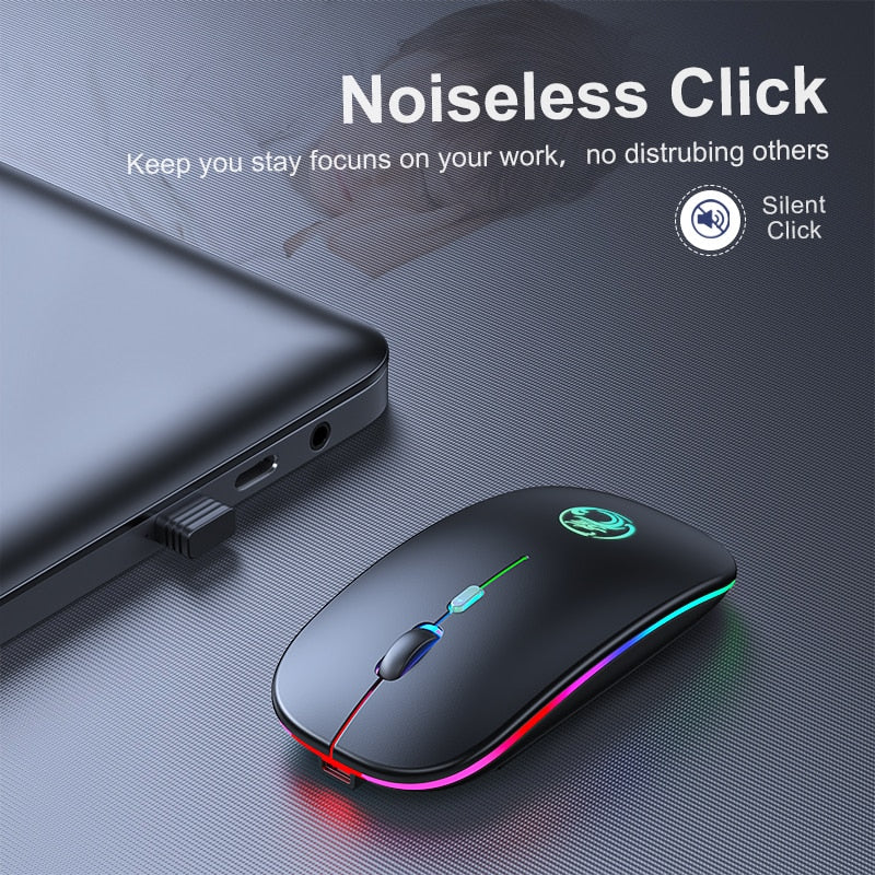 Wireless Bluetooth RGB Mouse