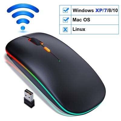 Wireless Bluetooth RGB Mouse