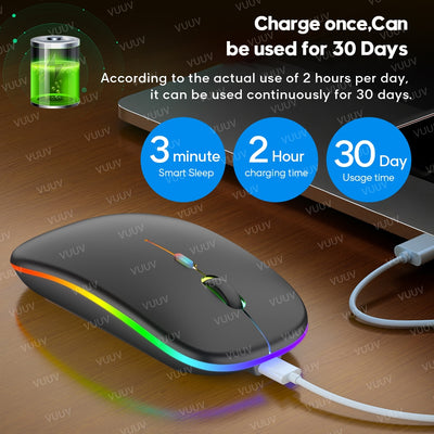 Wireless RGB Bluetooth Mouse