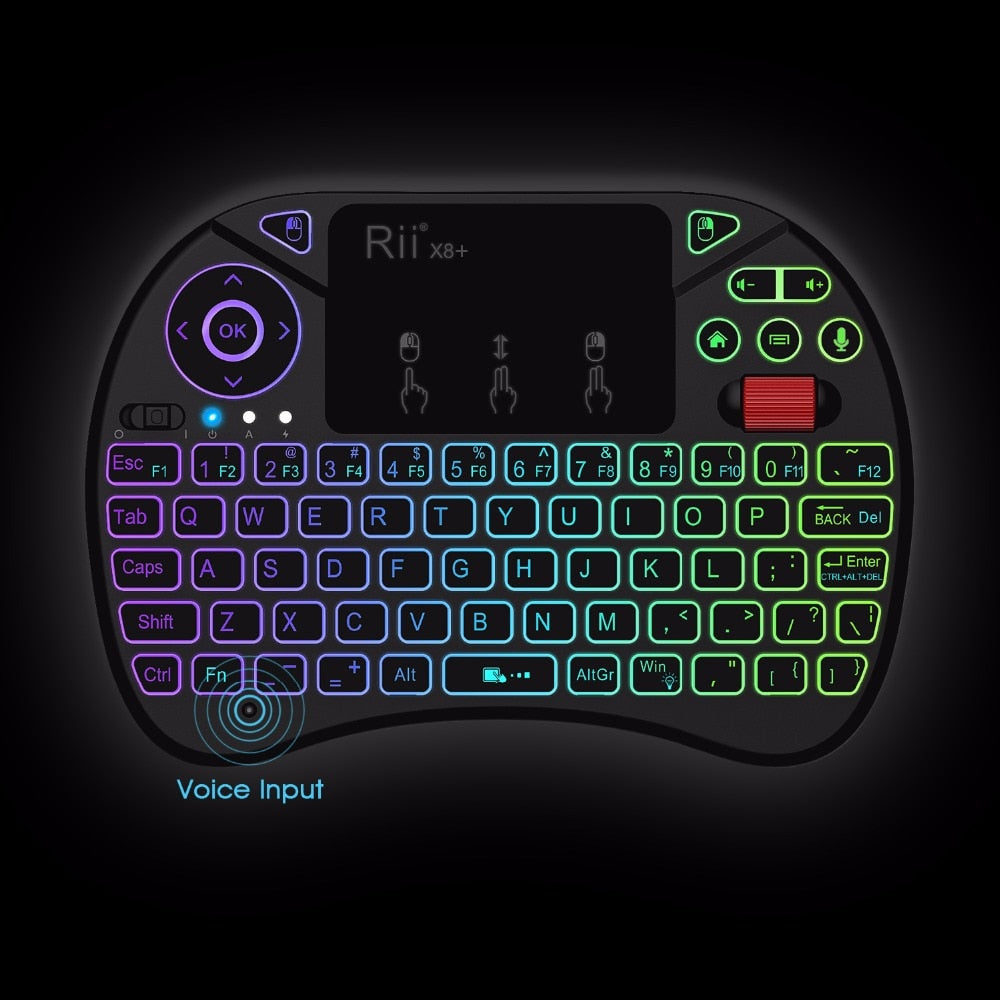 Mini Rechargeable Wireless Keyboard & Controller