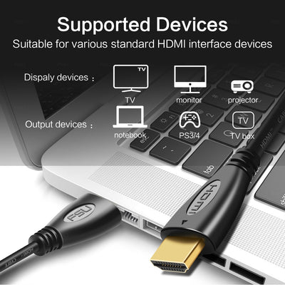 Long Gold Plated 4k HDMI Cable