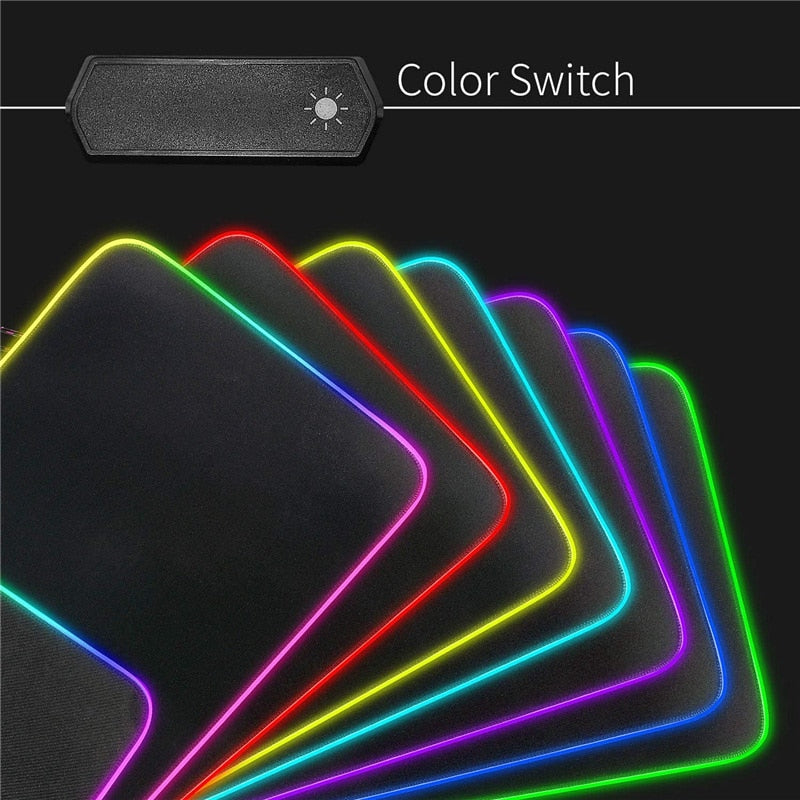 Large Matte RGB Gaming Mouse Pad