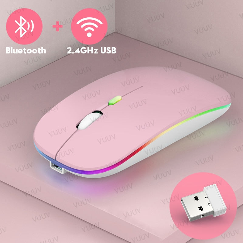 Wireless RGB Bluetooth Mouse