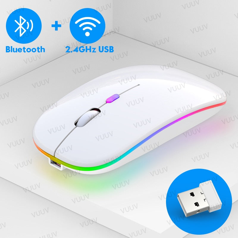 Wireless RGB Bluetooth Mouse