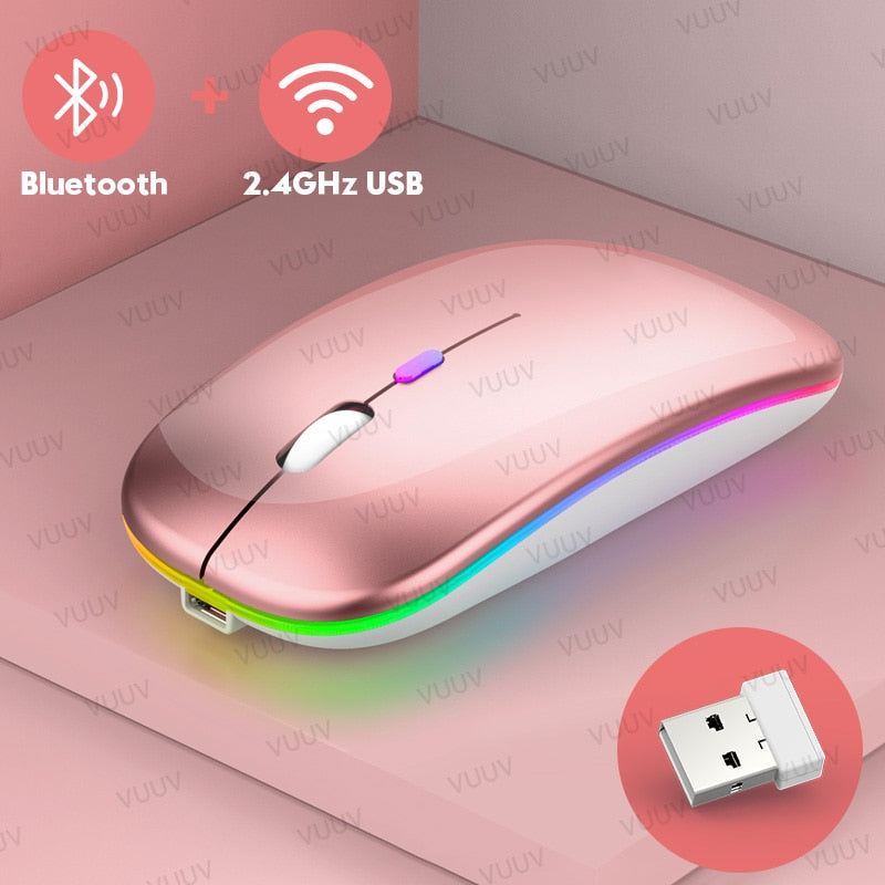 Wireless RGB Bluetooth Mouse