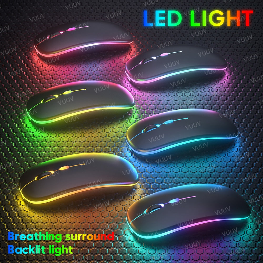 Wireless RGB Bluetooth Mouse