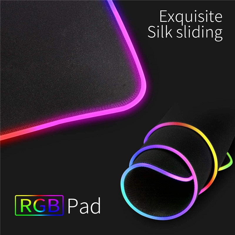 Large Matte RGB Gaming Mouse Pad