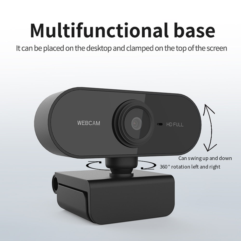 Mini USB Powered Webcam w/Mic