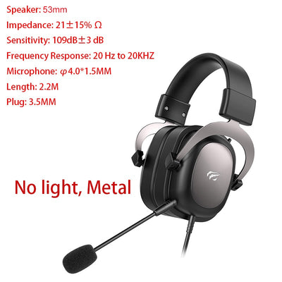 HAVIT RGB Gaming Headset w/Surround Sound + Mic