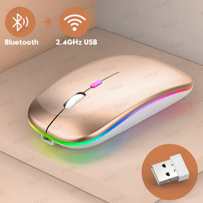 Wireless RGB Bluetooth Mouse