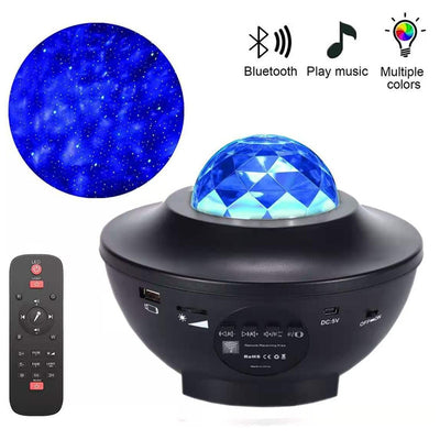 LED Galaxy Sky Projector w/Bluetooth