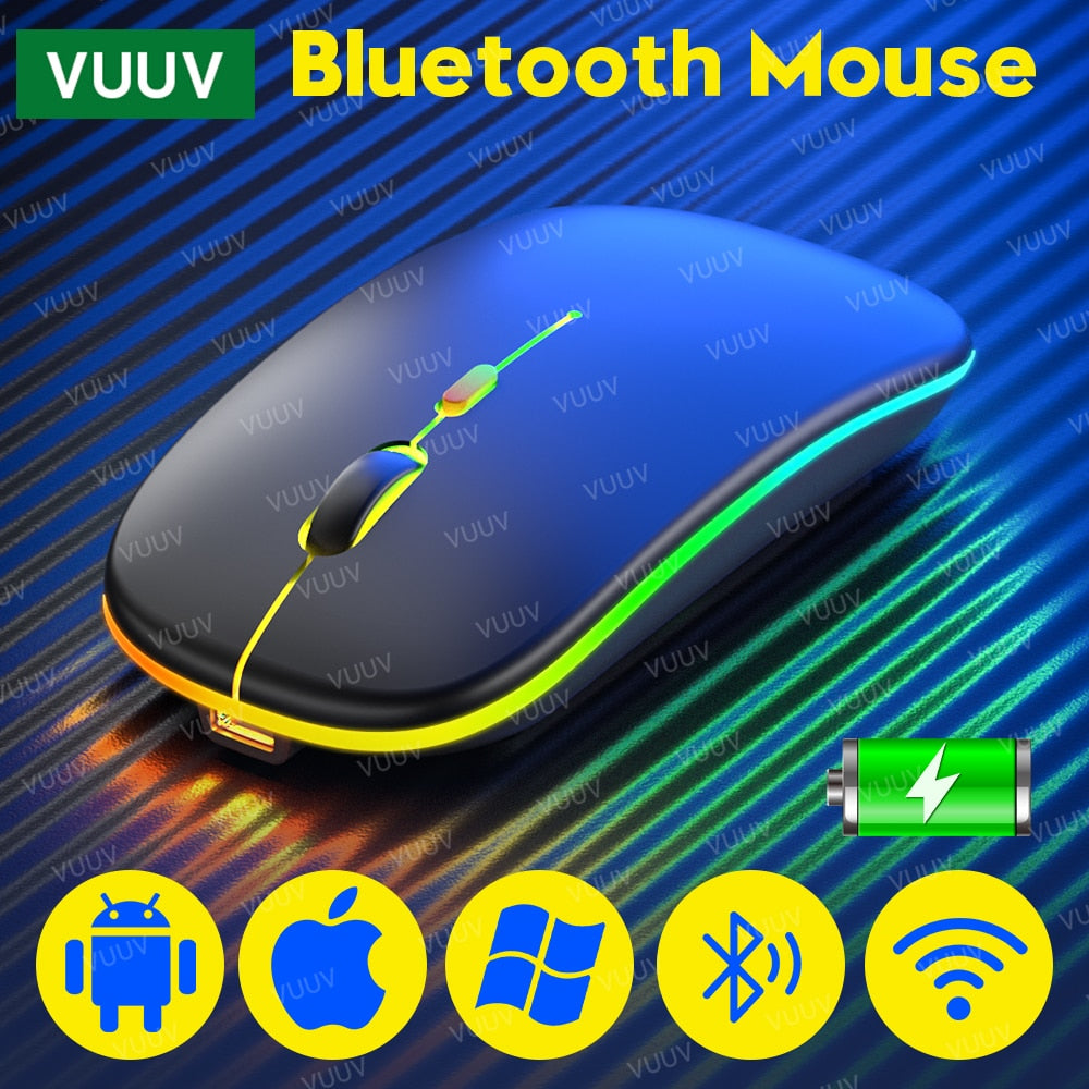 Wireless RGB Bluetooth Mouse