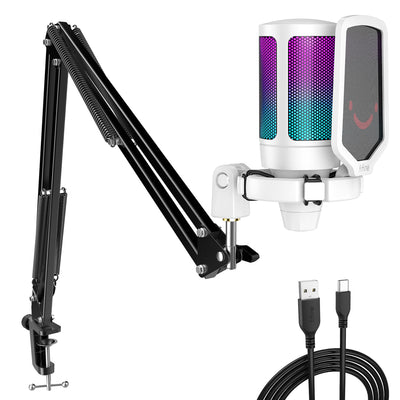 RGB Gaming Microphone Kit w/Boom Arm