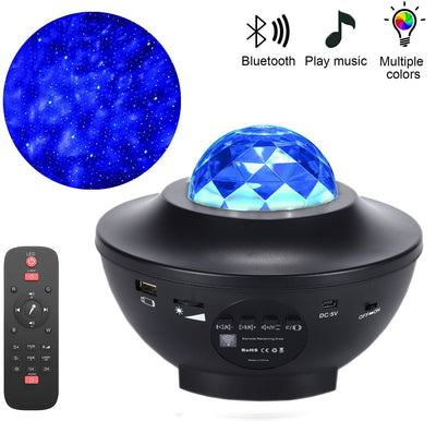 LED Galaxy Sky Projector w/Bluetooth